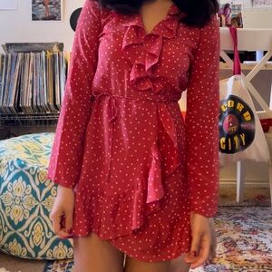 Relisation par Alexandra red star dress size s